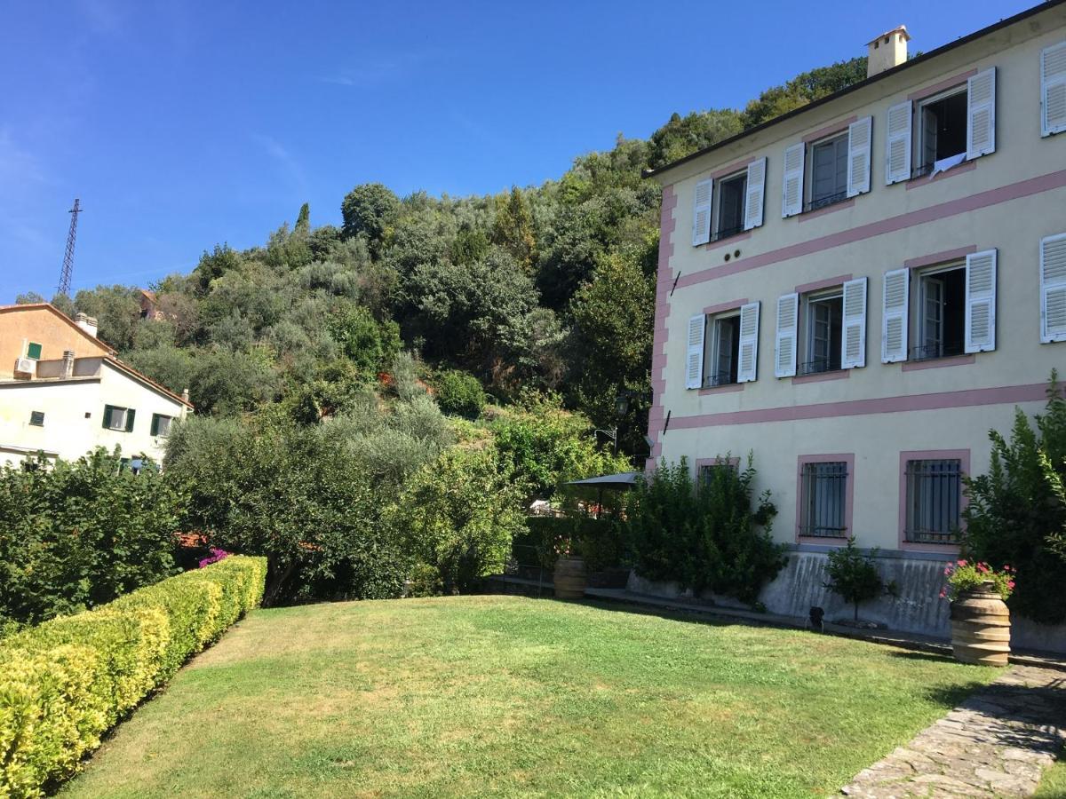 Villa Cielomare Camogli Bagian luar foto