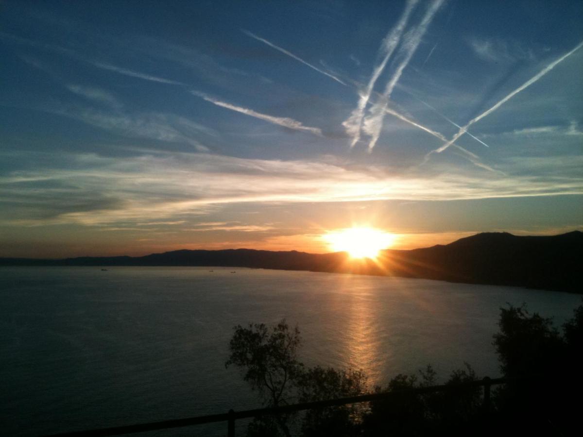 Villa Cielomare Camogli Bagian luar foto