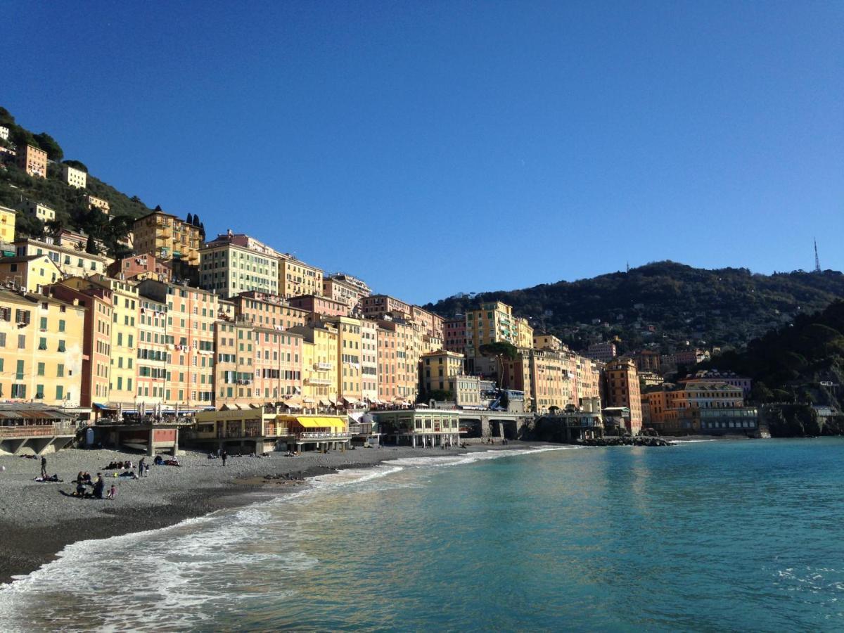 Villa Cielomare Camogli Bagian luar foto