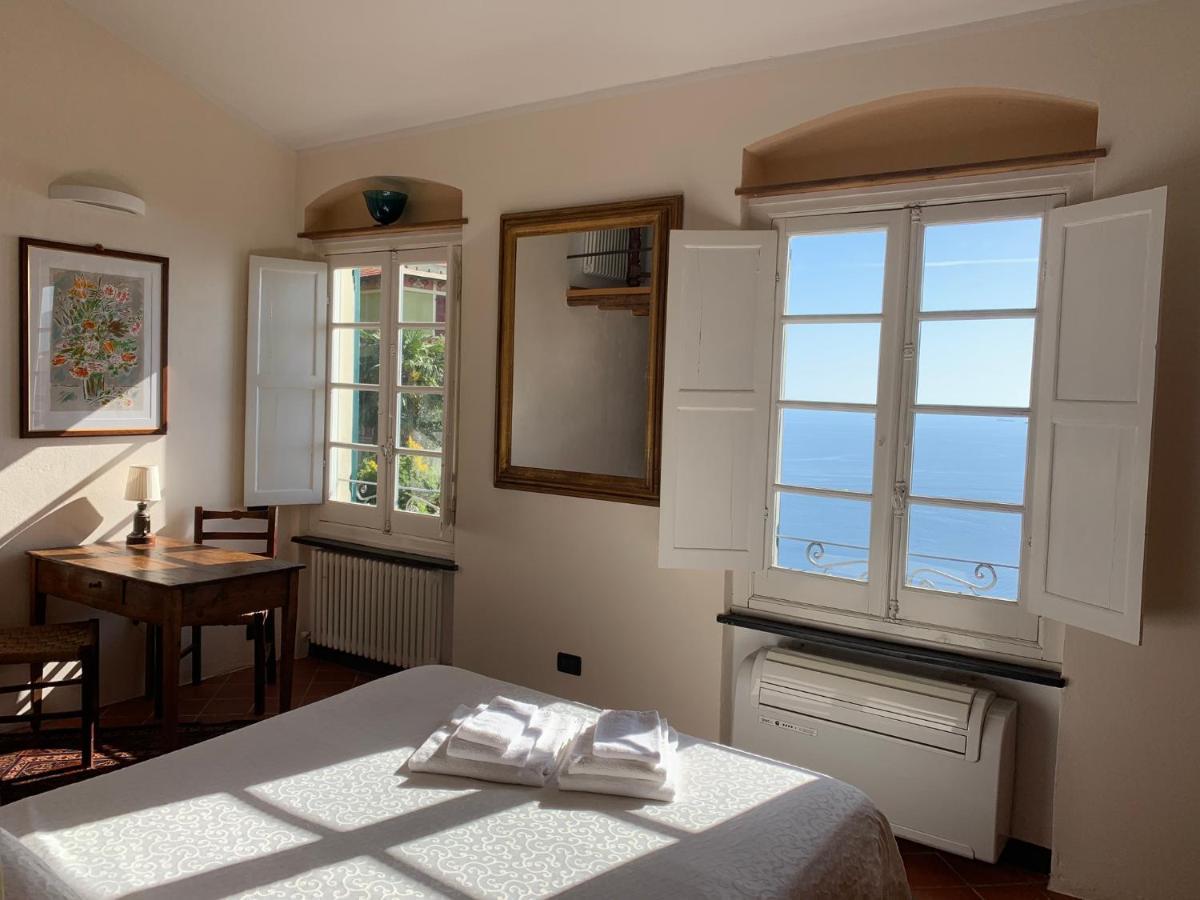 Villa Cielomare Camogli Bagian luar foto